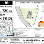 野辺下原売地～建築条件なし～